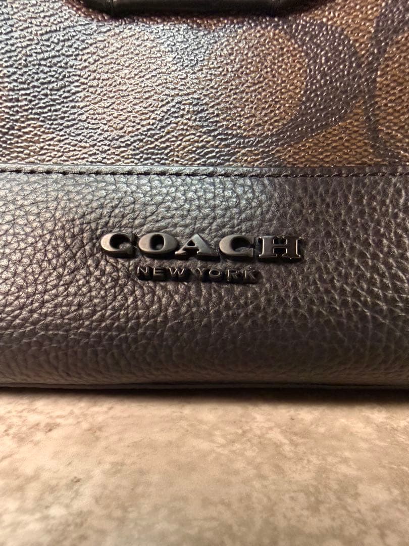 【美品】COACH コーチ メッセンジャーバッグ A4可 レザー