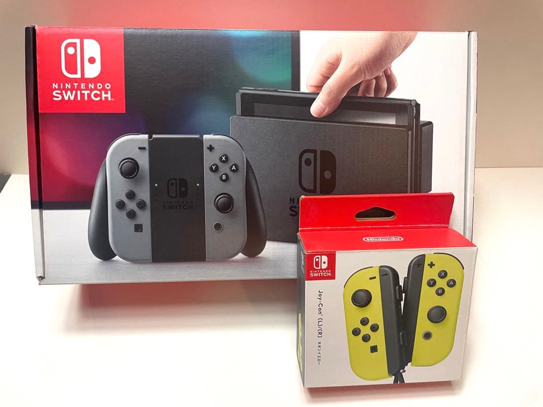【早い者勝ち】Switch 本体 + Joy-Con　セット　おまけ付き