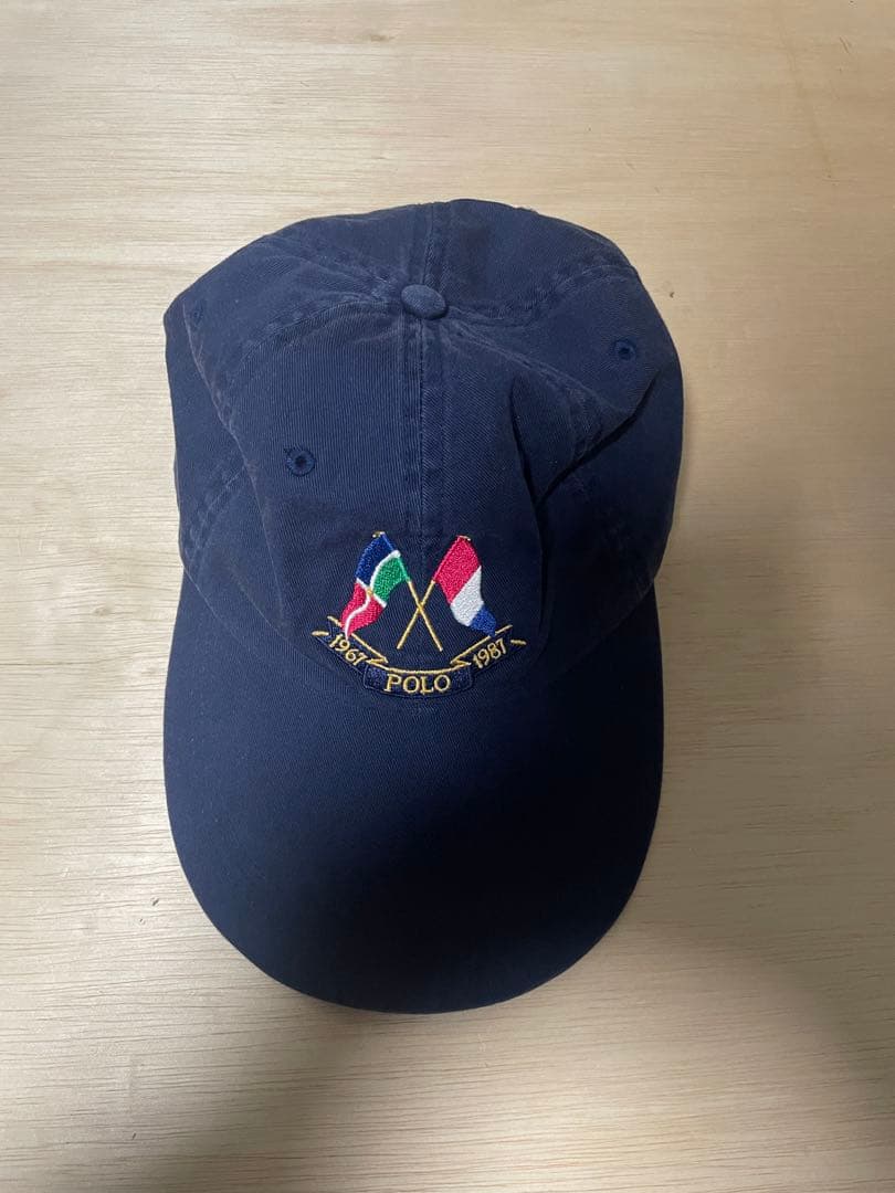 ポロ　ラルフローレン　クロスフラッグ　キャップ