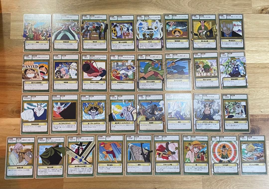 ワンピースカードダス　ＭＳ　海上の強豪達 57枚　セミコンプ　旧ワンピースカード