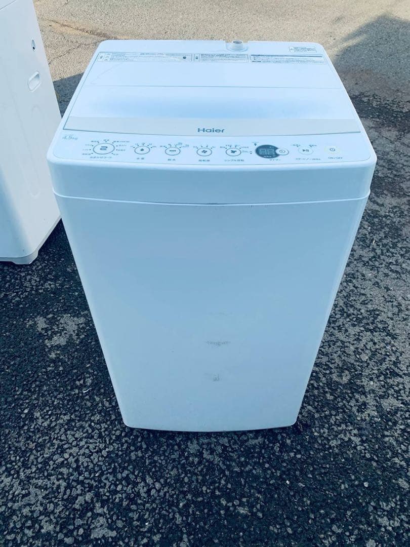 送料設置無料　Haier 全自動電気洗濯機　JW-C45BE