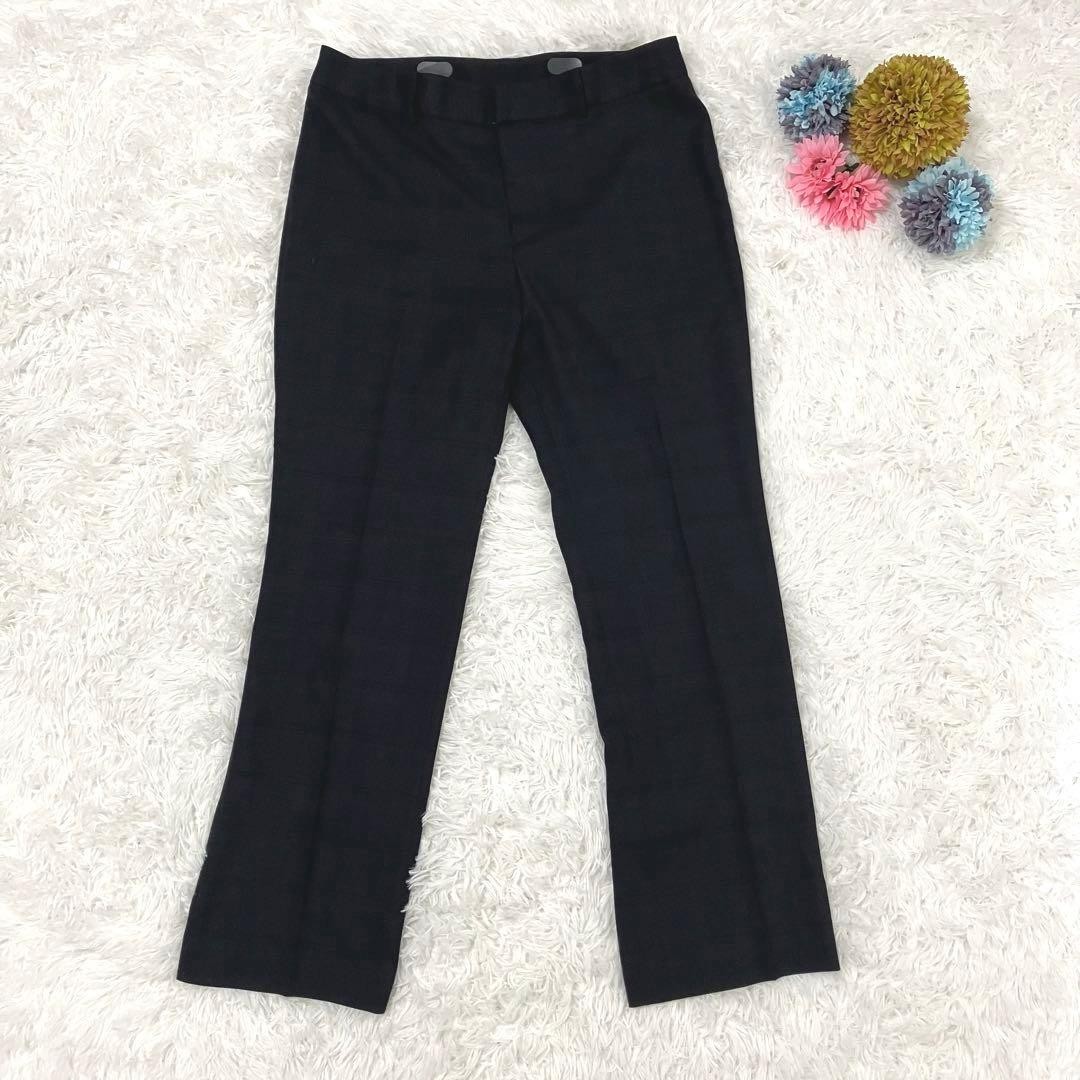 AOKI　レミュー　パンツスーツ　セットアップ　チェック柄　15号　ストレッチ