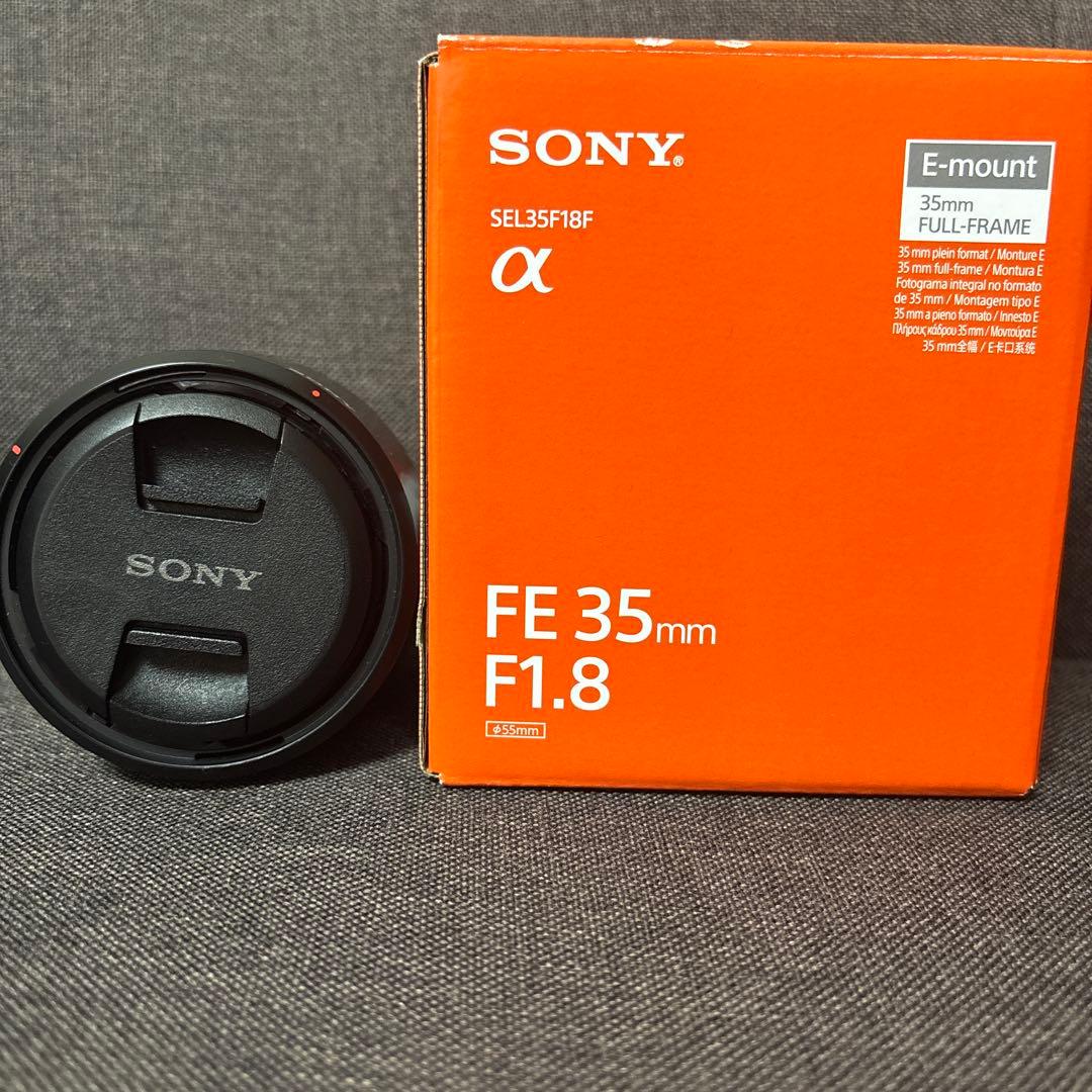 【美品】SONY FE 35mm F1.8 レンズ　SEL35F18F