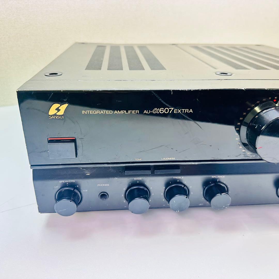 山水電気　プリメインアンプ　AU-α607EXTRA