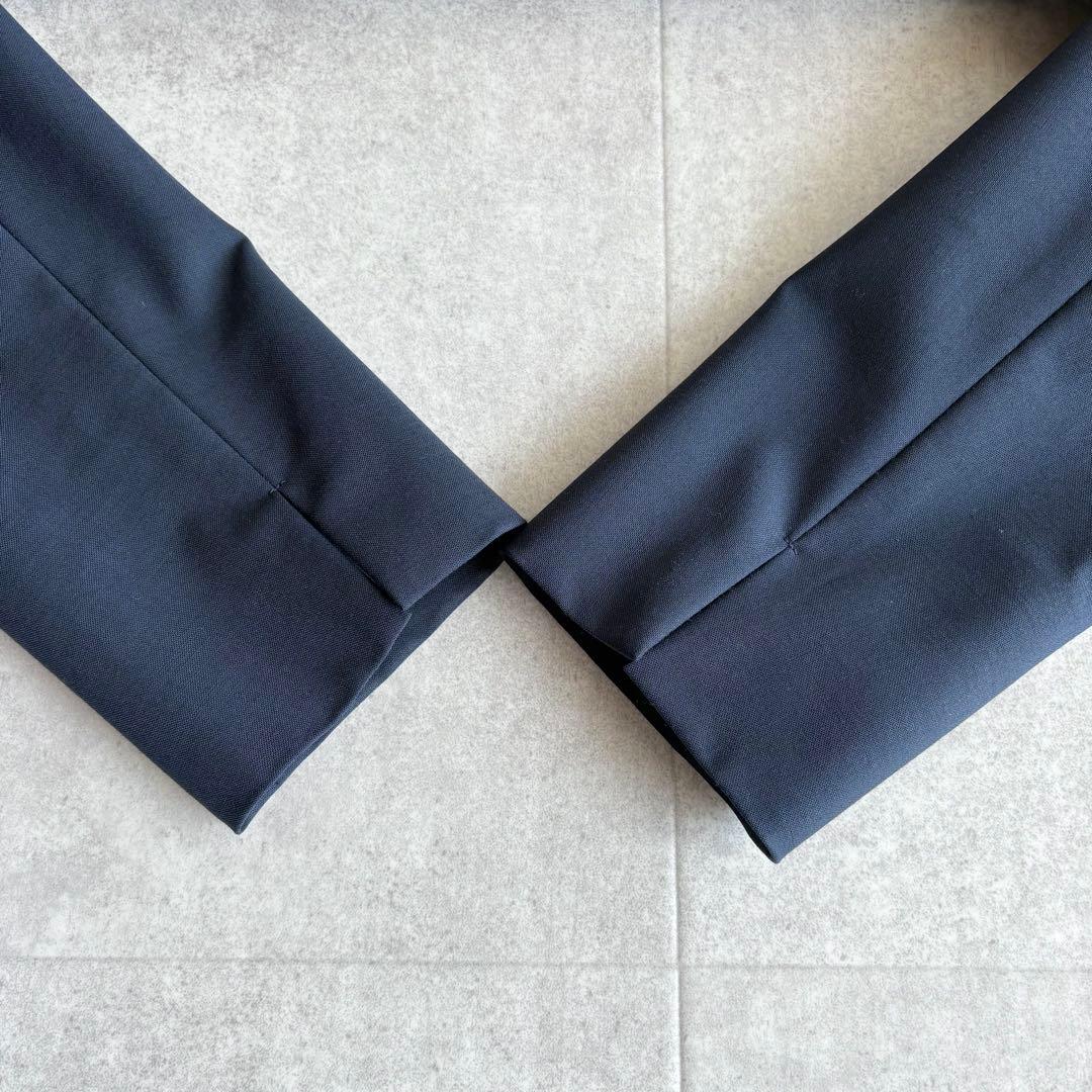 極美品✨グリーンレーベルリラクシング カチリラ パンツスーツ 紺 S~M