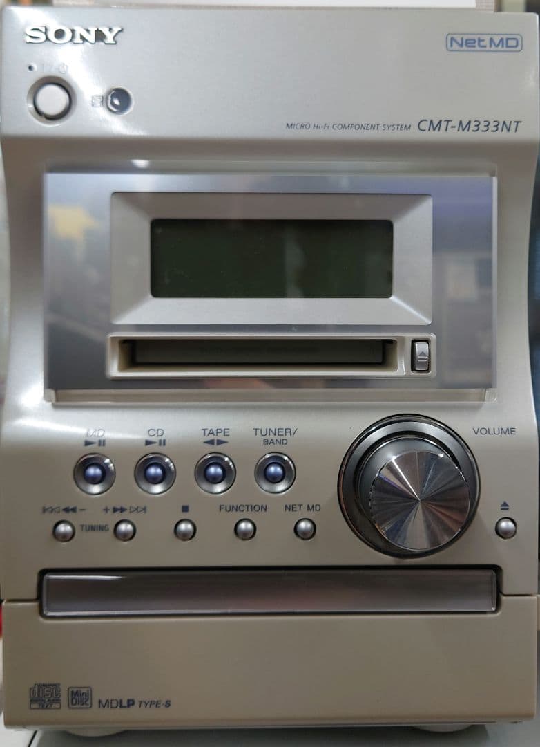 ■【リモコン・アンテナ付・2003年】SONY　CMT-M333NT コンボ