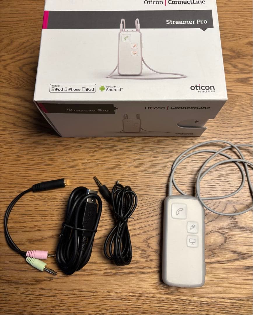 oticon オーティコン 補聴器 付属品 ストリーマー・プロ