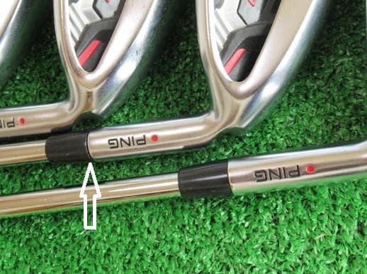 最終値下げ　名器　ピンG410 アイアン 7, 8, 9, W　４本　赤ドット