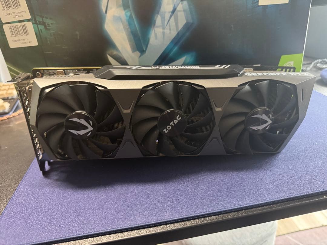 グラフィックボード・グラボ・ビデオカード ZOTAC GeForce RTX 3070 Ti Trinity OC 8GB