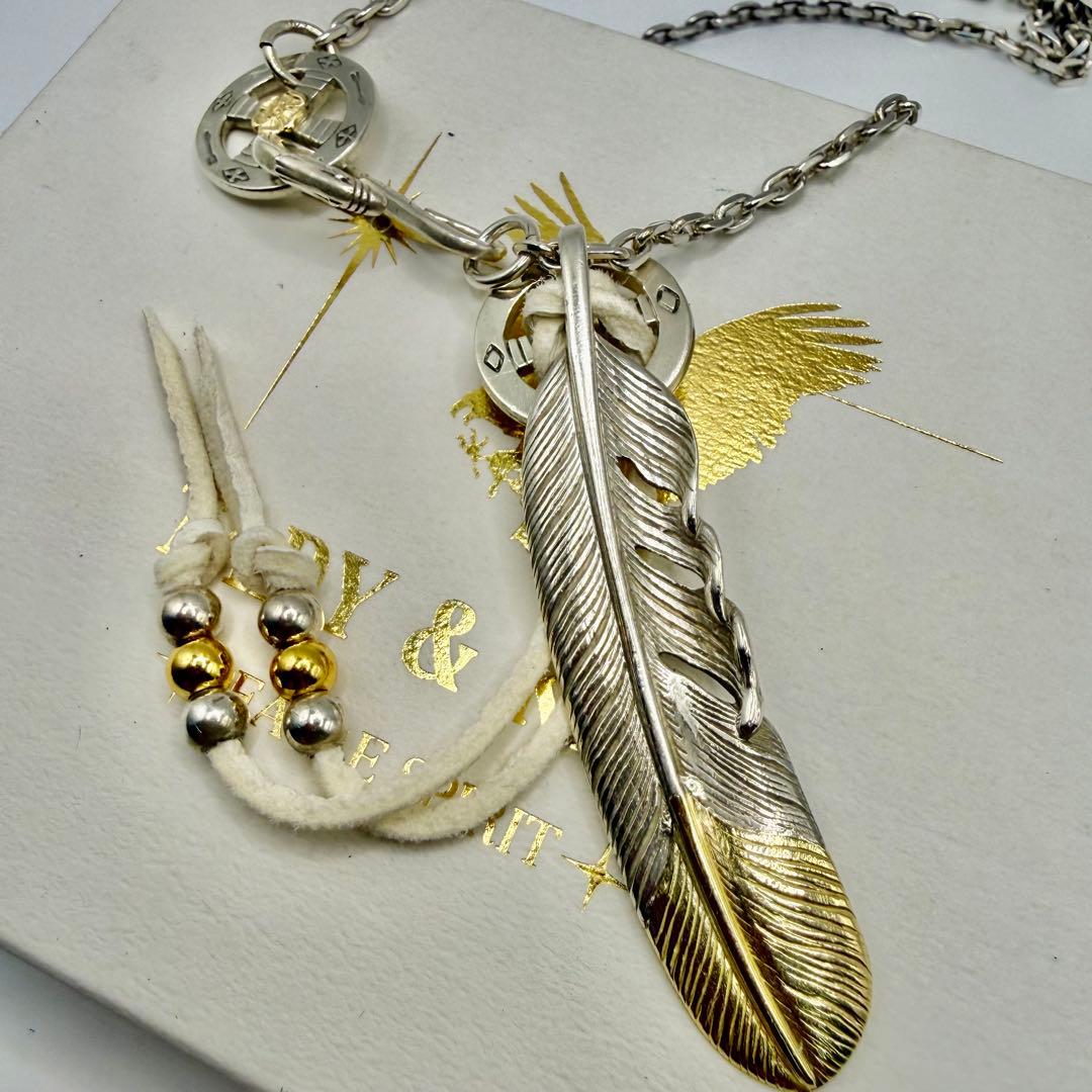 美品　タディ&キング　先金フェザーLL ネックレスセット