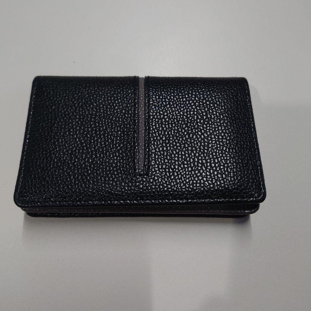 TOD'S 黒 レザー 名刺入れ
