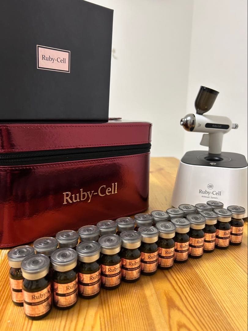 ともちゃんちゃん　Ruby-Cell エアブラシ&4Uセラム24本セット