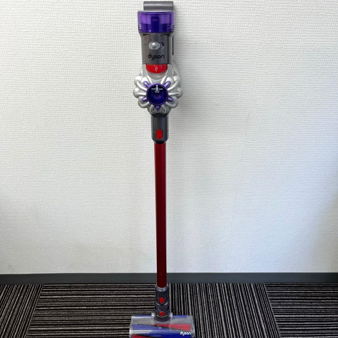 【T】Dyson SV25コードレス掃除機 レッド