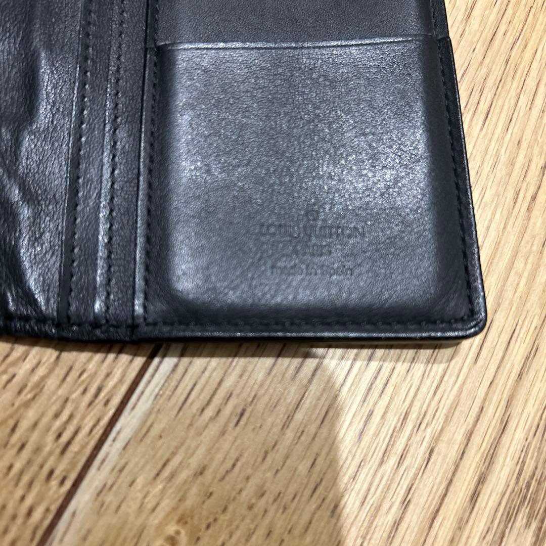 LOUIS VUITTON ルイヴィトン ダミエ アンフィニ ブラザ長財布レザー