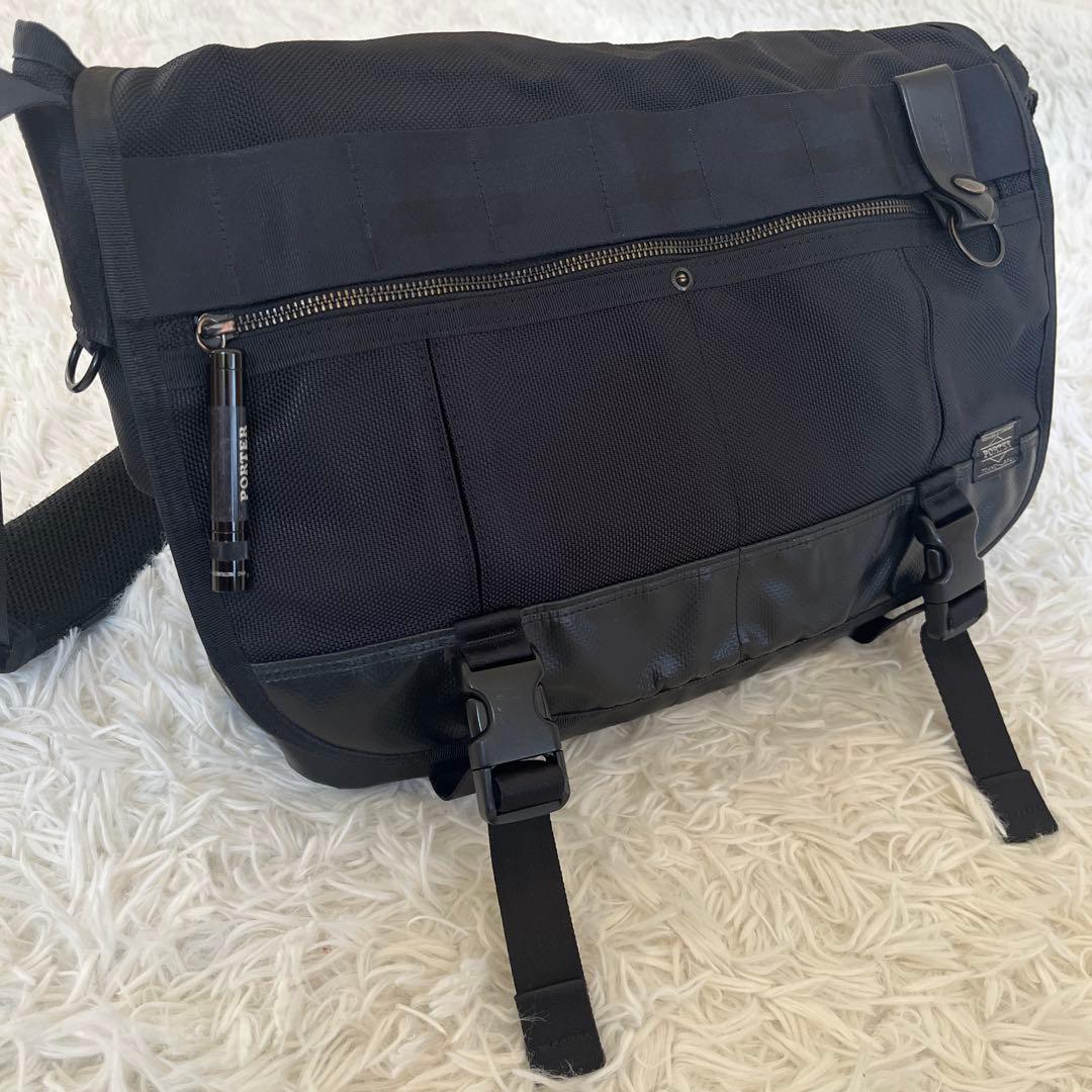 PORTER HEAT ポーターヒート メッセンジャーバッグ ショルダーバッグL