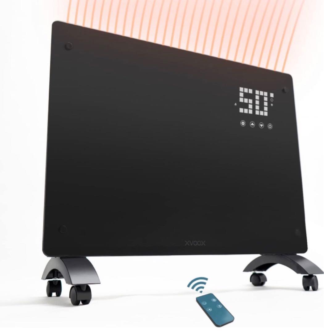 人気⭐️XVOOX パネルヒーター 対流式 暖房 空間加熱 即暖性高い 高速発熱