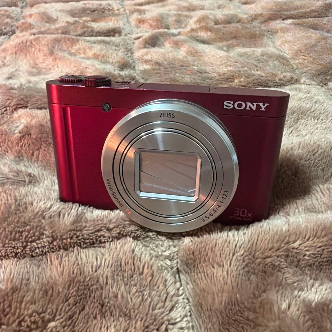 SONY Cyber-shot DSC-WX500 ボディ レッド
