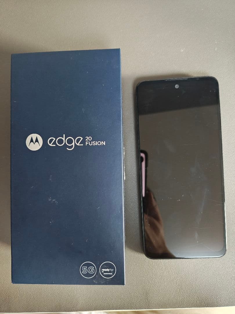 (使用感あり)Motorola edge 20 fusion SIMフリー