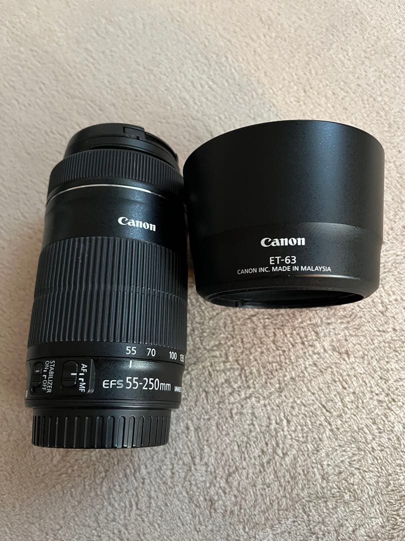 CANON EFS 55-250mm 望遠レンズ