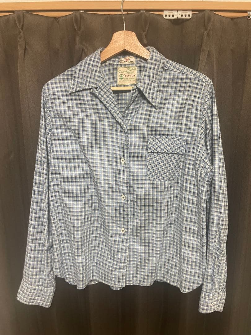 50〜60s W&J. WILSON Deacon Brothers 開襟シャツ