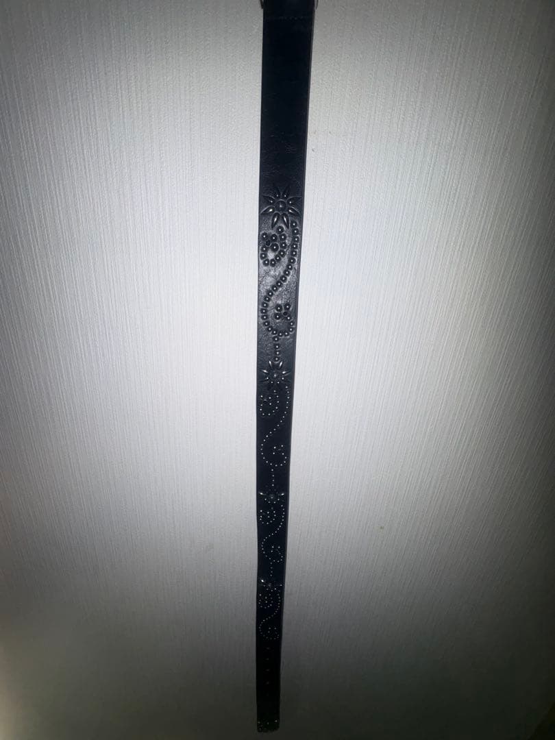 装飾付き黒ベルト