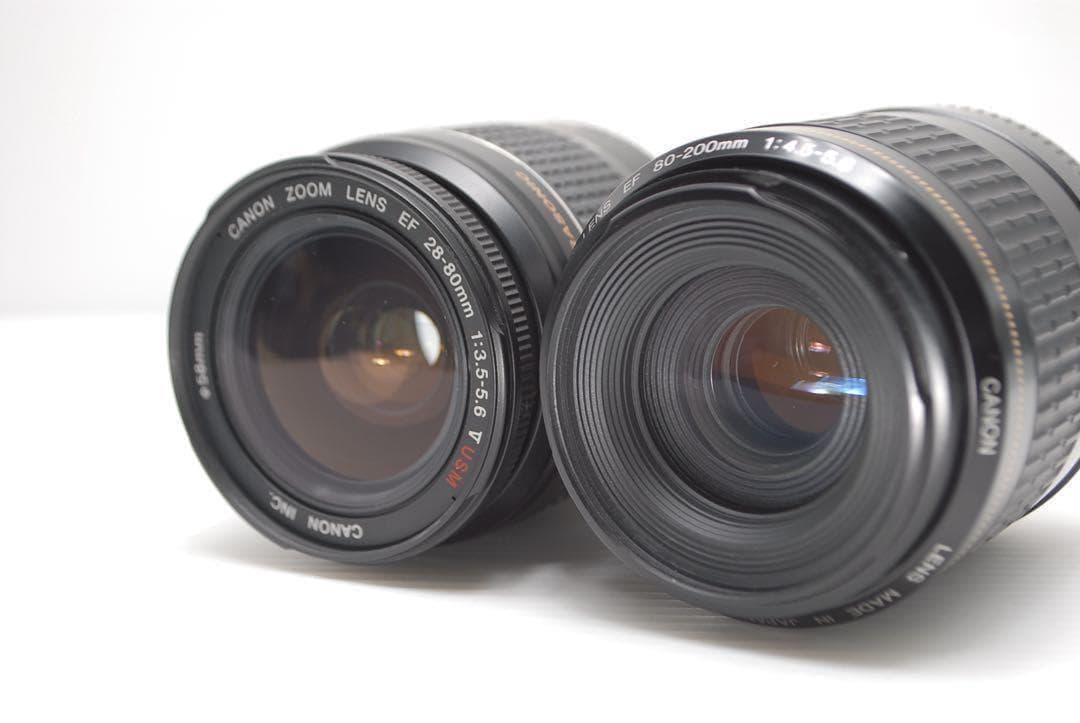 ❤️動画撮影可能❤️Canon kiss X8i ダブルレンズセット 美品