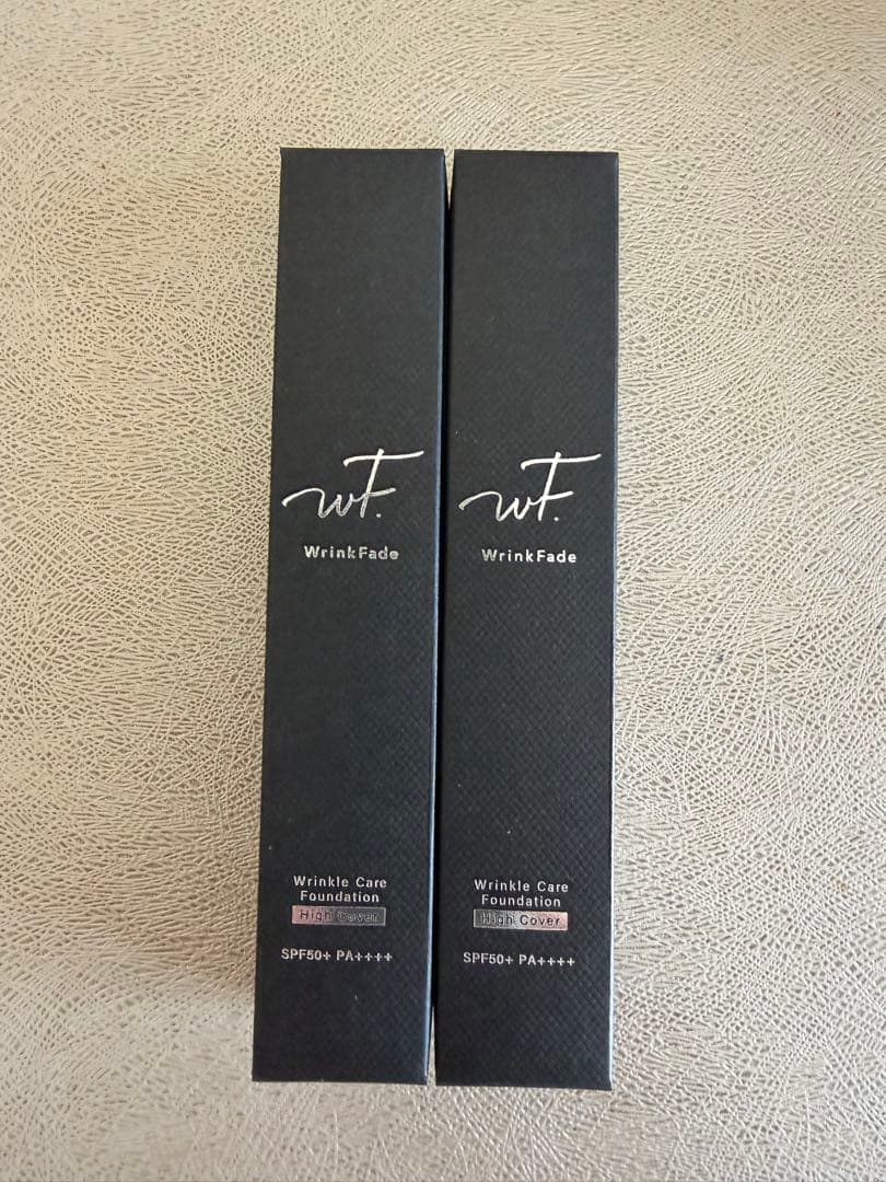 WrinkFadeリンクルケアファンデーション　ハイカバー　2本