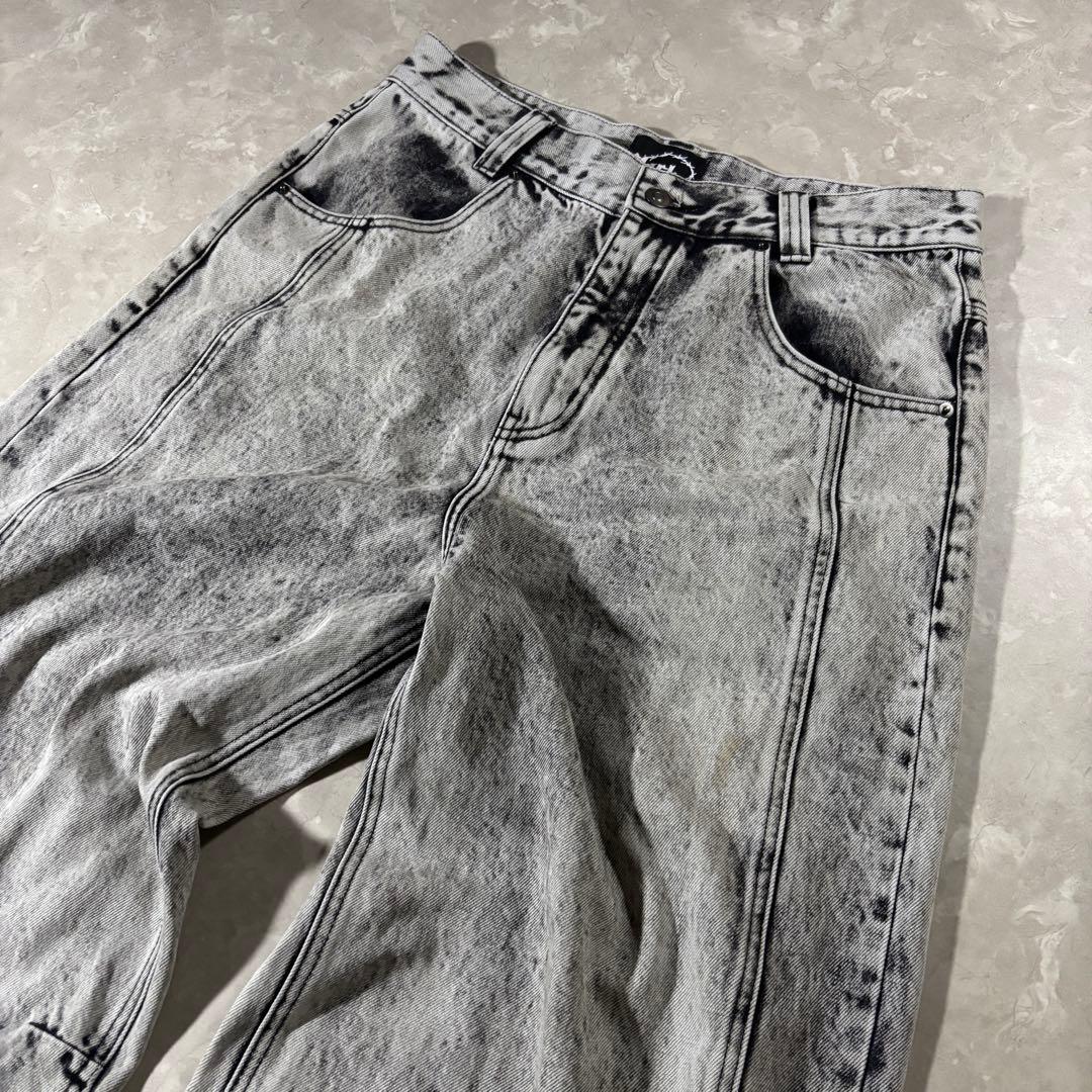 かつきくん着用 slacker black denim buggy 鬼太