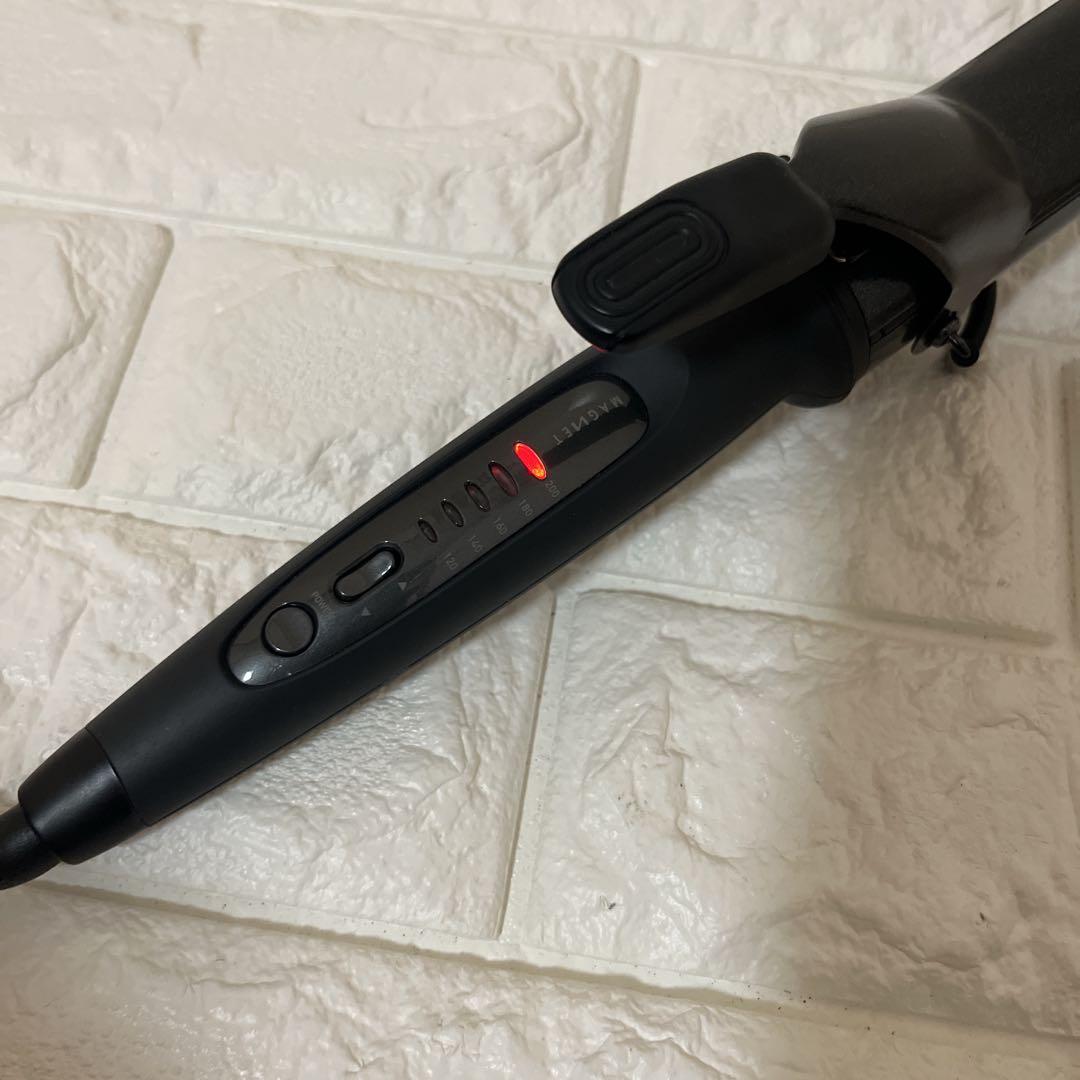 【ほぼ未使用】マグネットヘアプロ カールアイロン 38mm HCC-G38DG