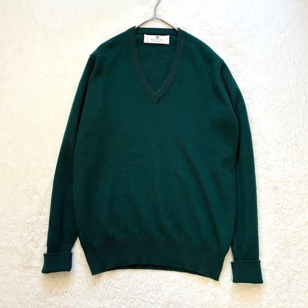 スコットランド製 バランタインカシミヤ カシミヤセーター