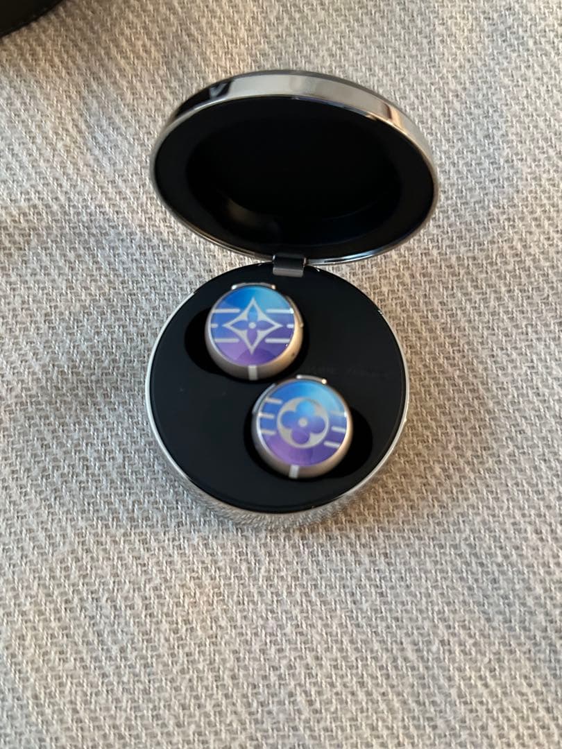 ルイヴィトン LV ホライゾン イヤホン カバー ケース付 モノグラム