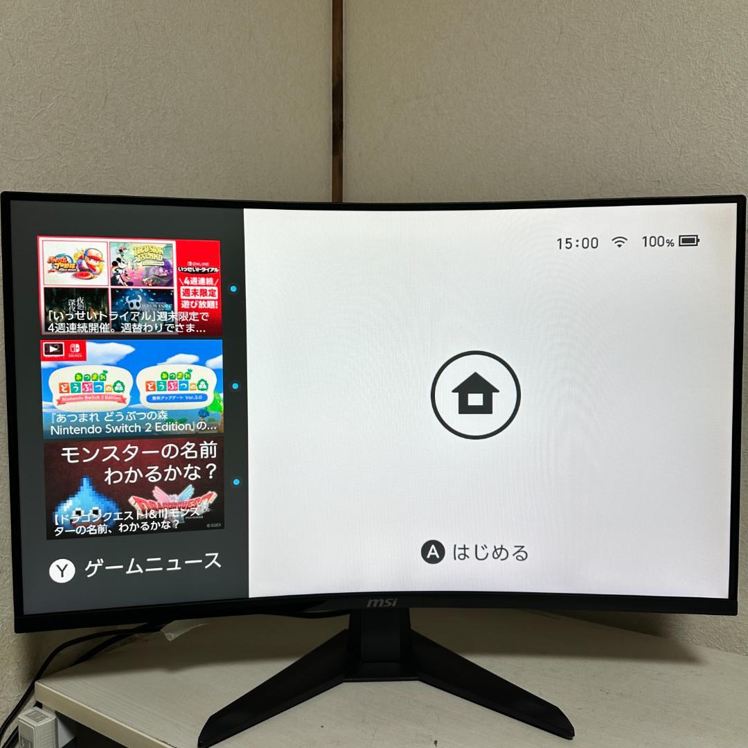 MSI 240Hz 31.5インチ ゲーミングモニター