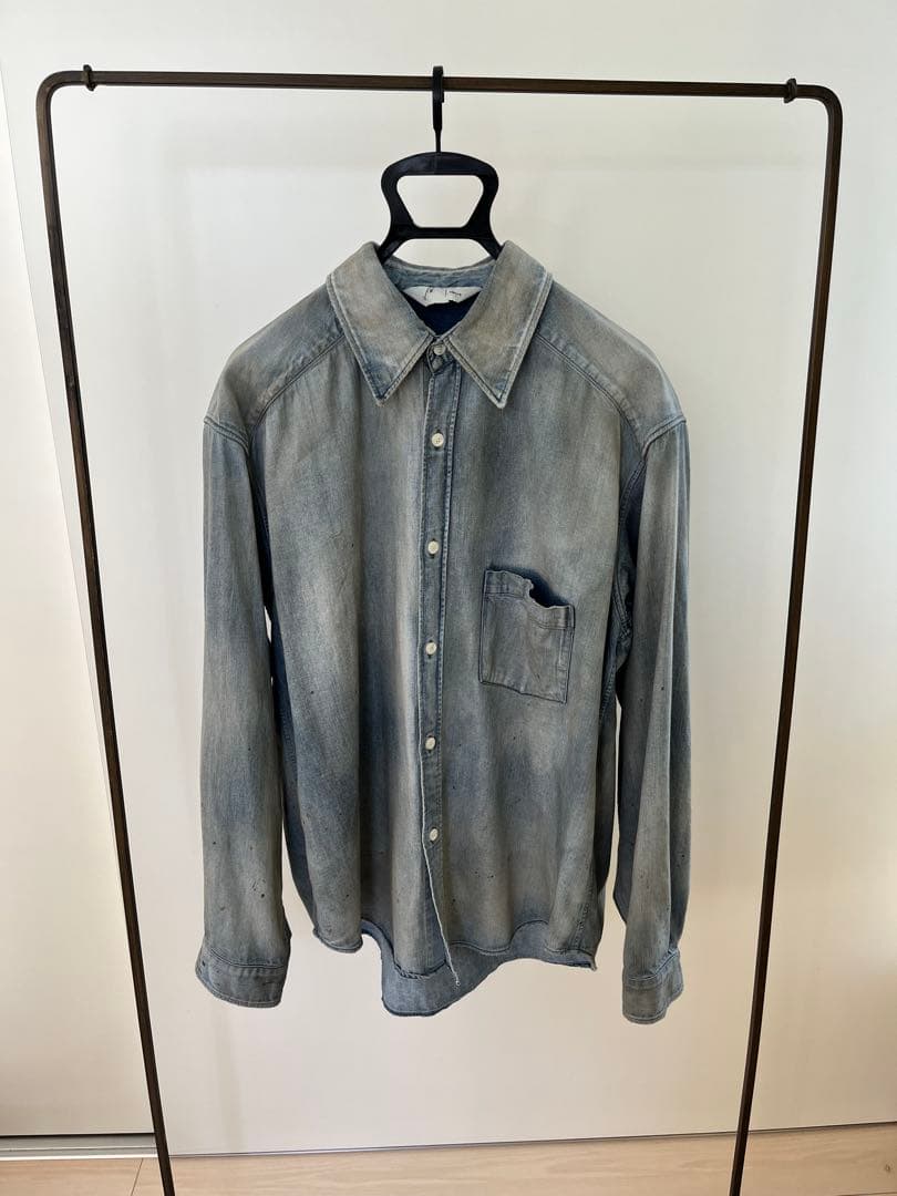 ANCELLM 25AW DENIM DRESS SHIRT サイズ1