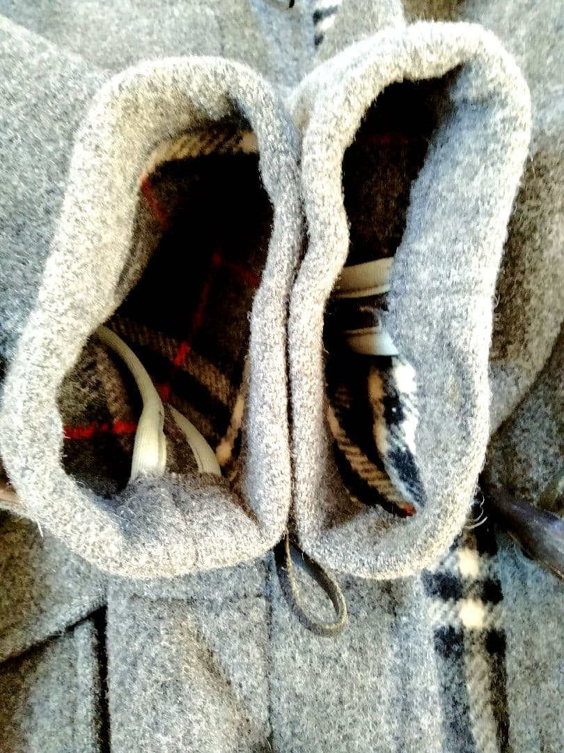 BURBERRY　バーバリーグレー ダッフルコート
