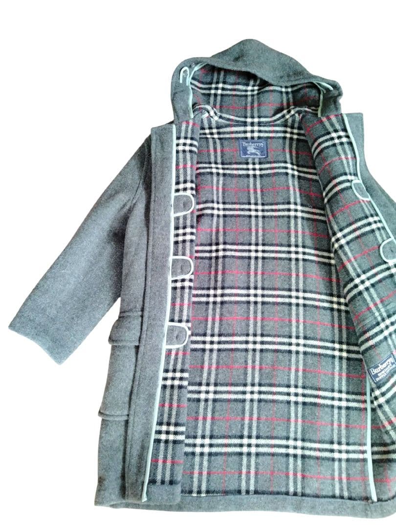 BURBERRY　バーバリーグレー ダッフルコート