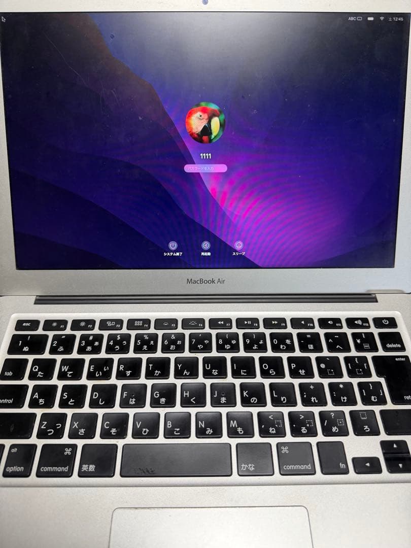 Apple MacBook Air シルバー　2015