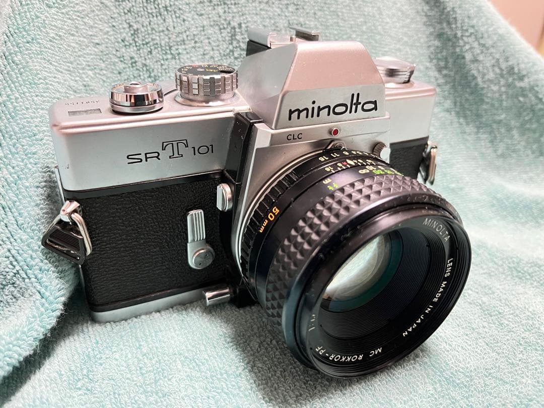 MINOLTA　ミノルタ SRT101 純正 F1.7/50mmレンズ　撮影可能