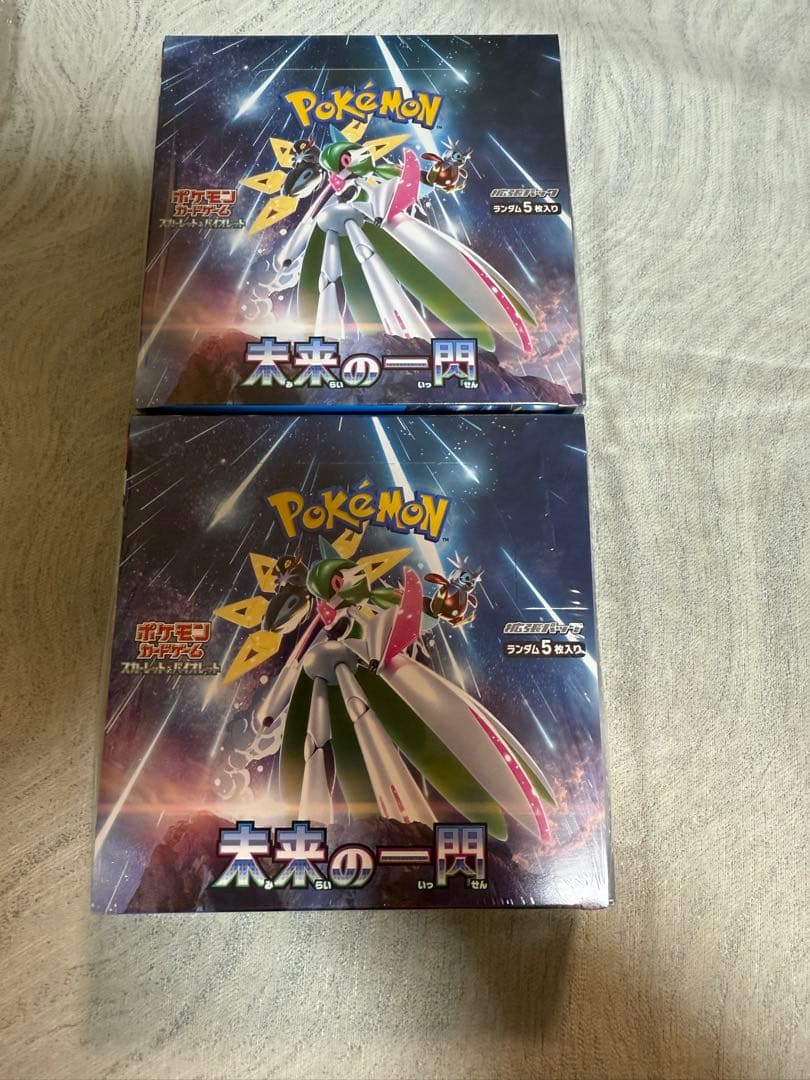 ポケモンカードゲーム 未来の一閃 6個セット