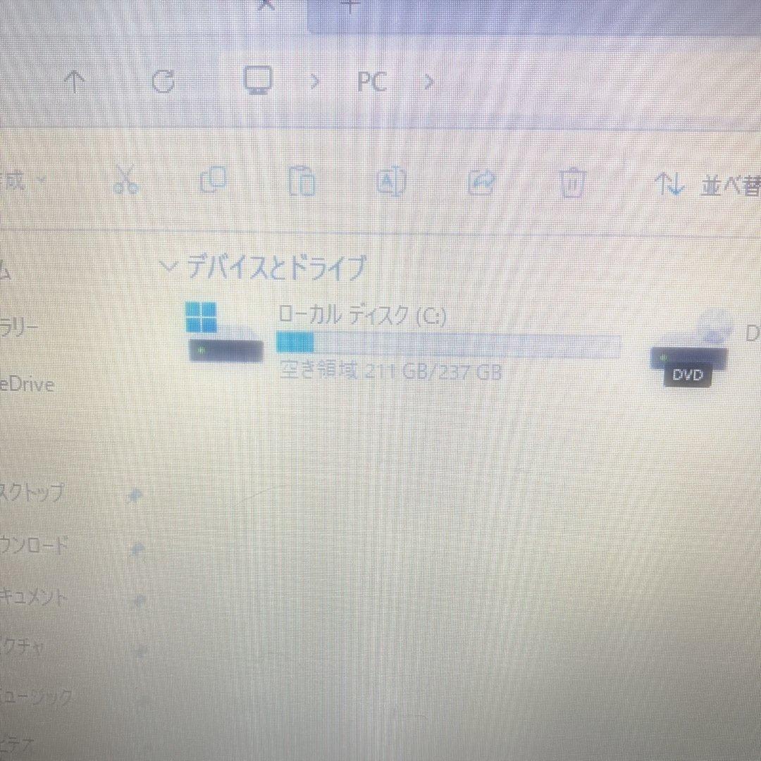 [値下げ]LIFEBOOK ノートPC SSD新品　メモリ12GB
