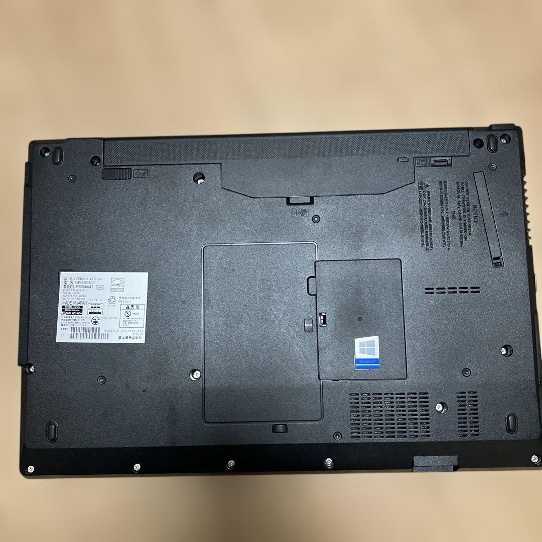 [値下げ]LIFEBOOK ノートPC SSD新品　メモリ12GB