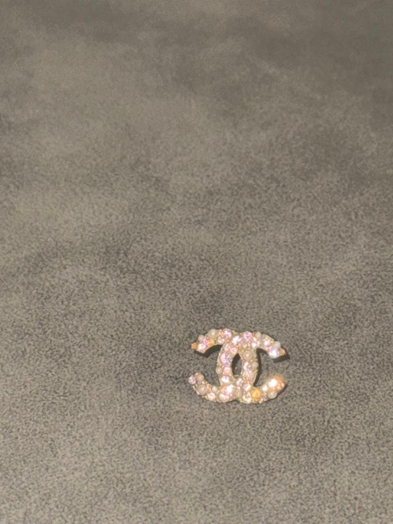 CHANEL CCロゴ ピアス(片耳用) パール　ごーると