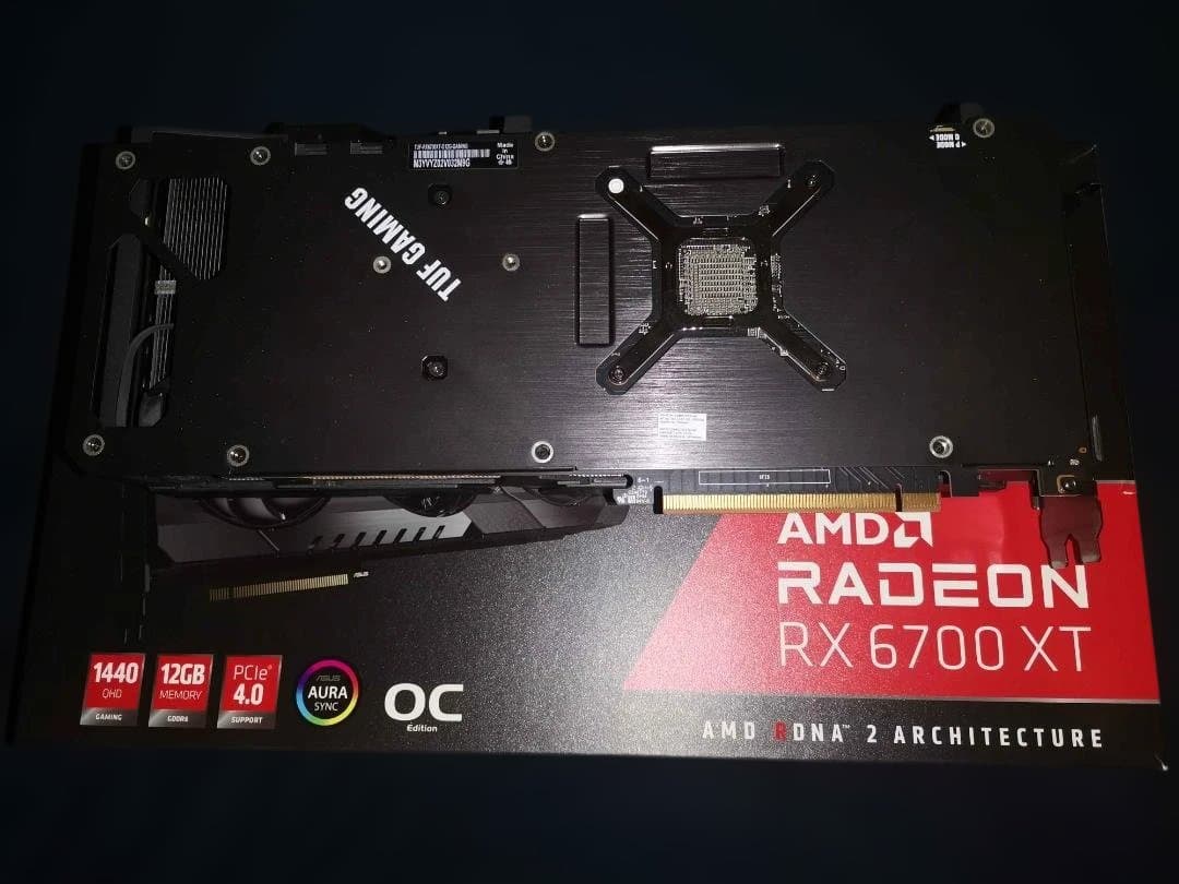 グラフィックボード・グラボ・ビデオカード Radeon RX 6700XT ASUS TUF Gaming 12GB