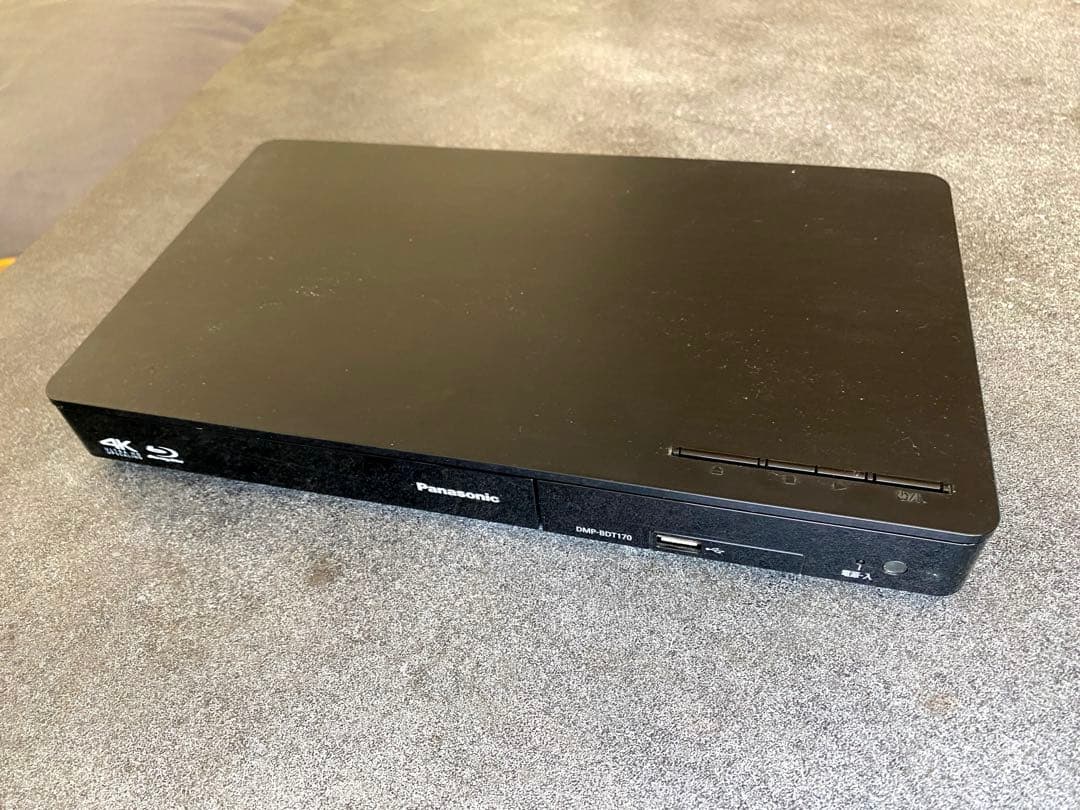 最終！パナソニック ブルーレイディスクプレーヤー 4K DMP-BDT170-K