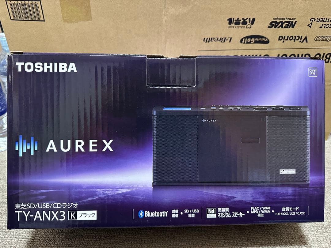 TOSHIBA TY-ANX3 K ブラック ラジオCD