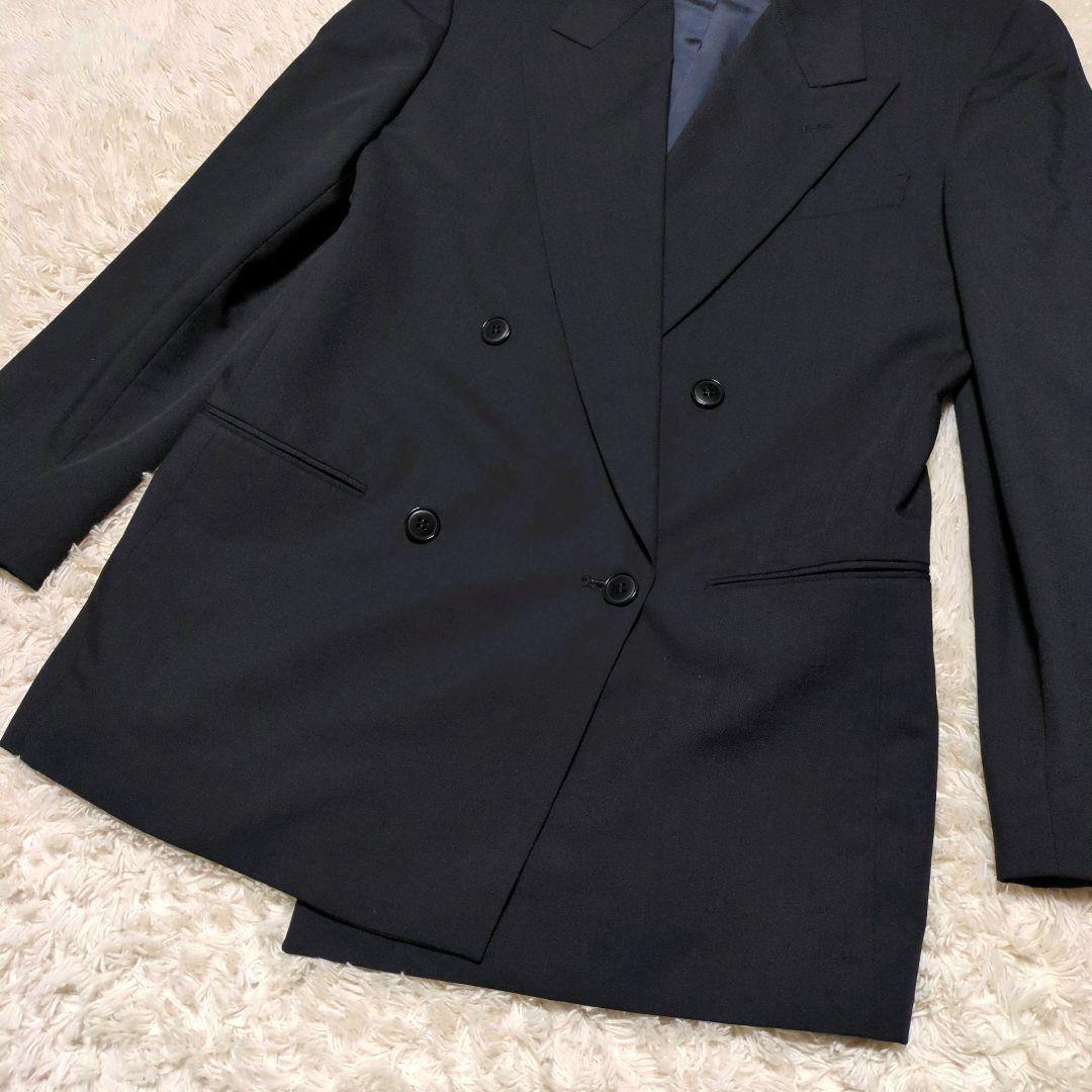 美品！エンポリオアルマーニ　ダブルスーツセットアップ　L　ワイドシルエット