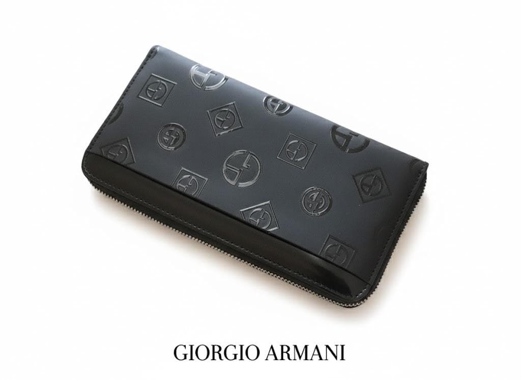 GIORGIO ARMANI ジョルジオアルマーニ 新品長財布伊製97900円