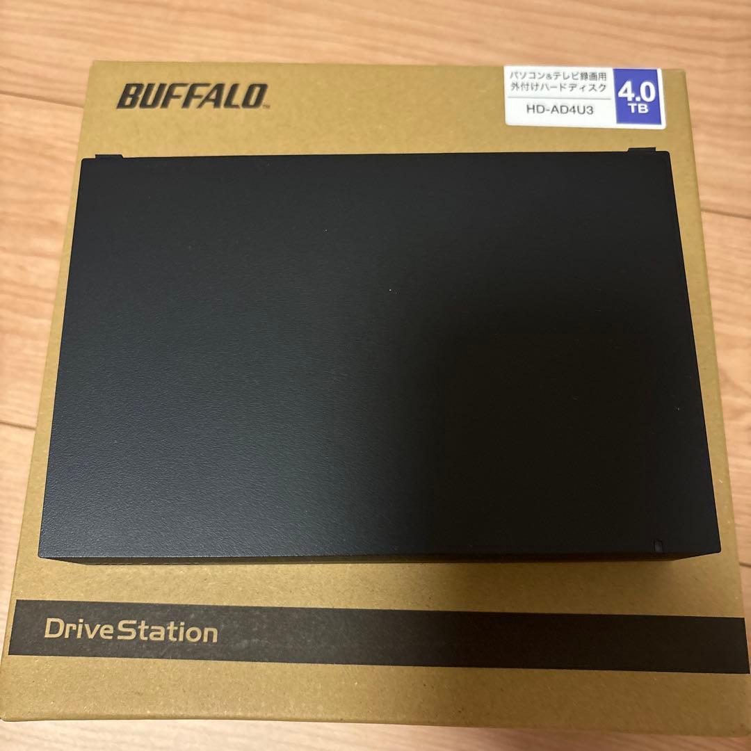 BUFFALO パソコン＆テレビ録画用外付けハードディスク