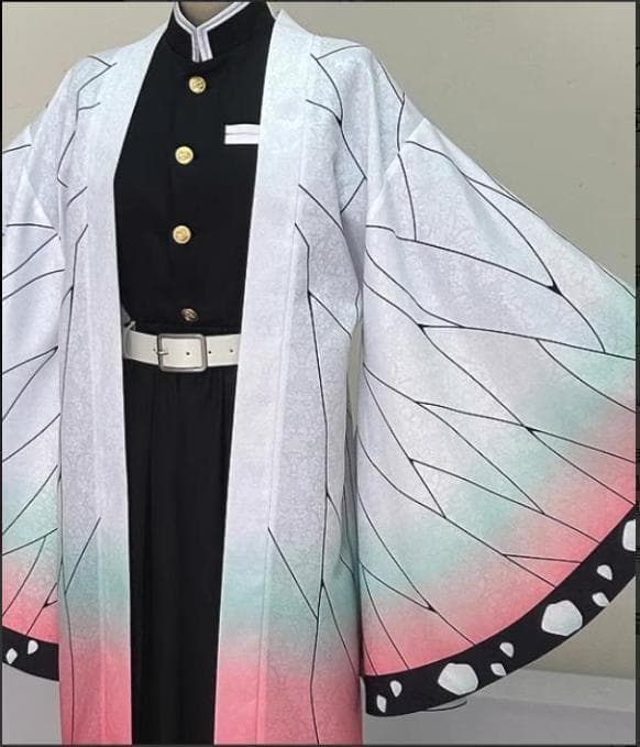 胡蝶 しのぶ (こちょう しのぶ) コスプレ 衣装 高品質 刺繍 M