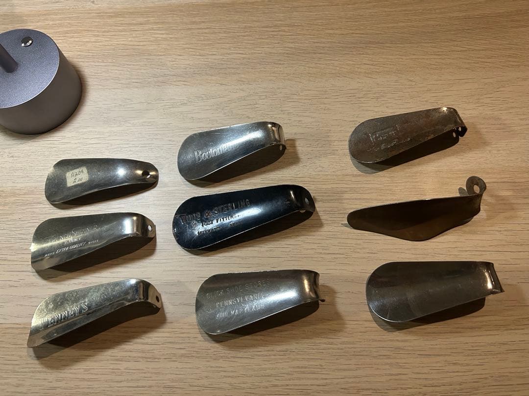 ビンテージ シューホーン 61本+ ボタンフック 15本　まとめ売り