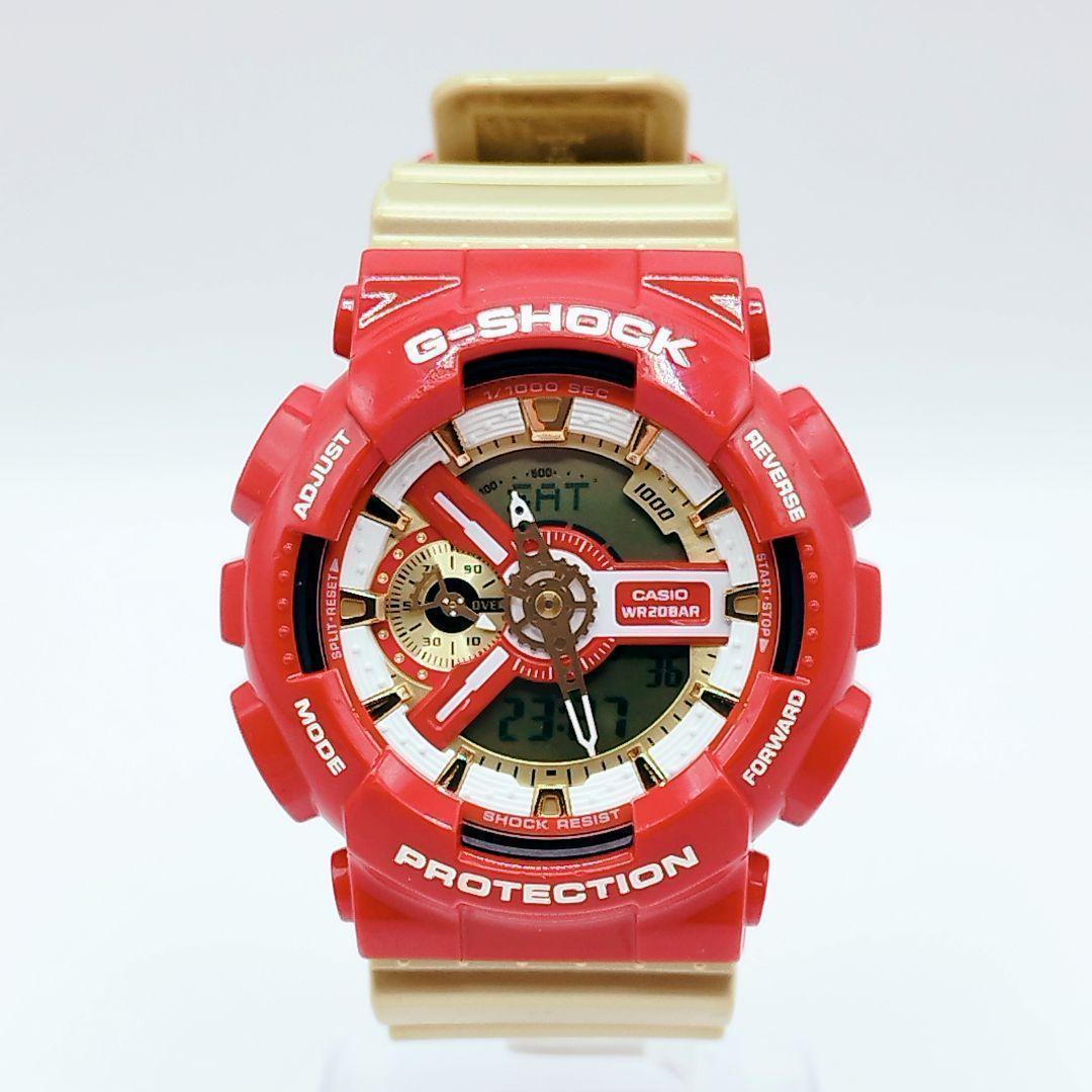 カシオ G-SHOCK クレイジーカラーズ アイアンマンカラー GA-110CS